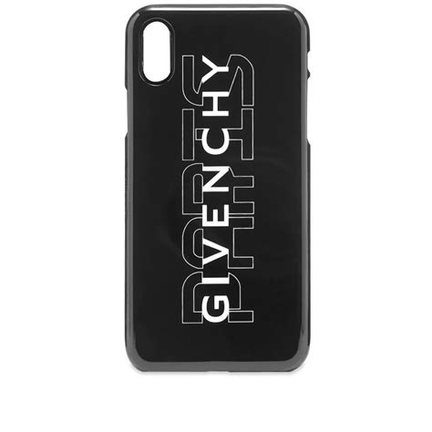 iphone xs max case givenchy|Givenchy Logo Print iPhone X/XS Case .